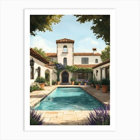 Spanish Winery 7 Art Print