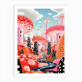 Forte Dei Marmi, Italy, Illustration In The Style Of Pop Art 2 Art Print