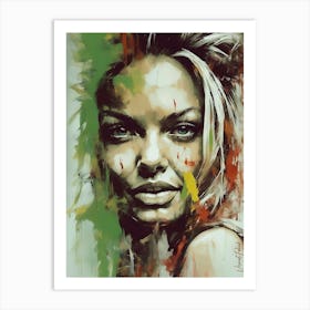 Beautiful Pam Anderson Art Print