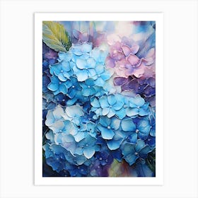 Hydrangeas 16 Art Print