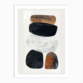 Chicoutimi Stone Park Bauhaus Minimalist Art Print