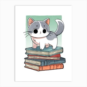 Paswing for Wisdom Cat Art Print