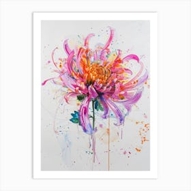 Chrysanthemum 2 Art Print