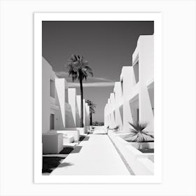 Marbella, Spain, Black And White Photography 4 Art Print