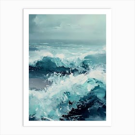 Ocean Waves 5 Art Print