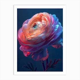 Kaleidoscope Flower Art Print