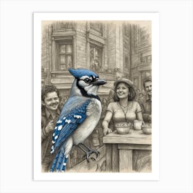 Toronto Blue Jay Art Print