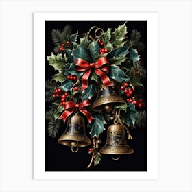 Christmas Bells Art Print