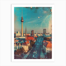 Berlin Polaroid Inspired 1 Art Print