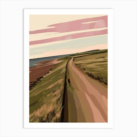 Road To The Sea 2 Art Print