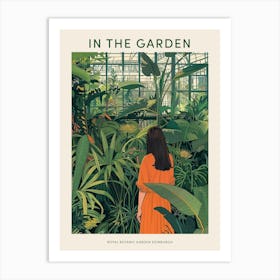 In The Garden Poster Royal Botanic Garden Edinburgh United Kingdom 9 Art Print