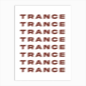 Trance Art Art Print