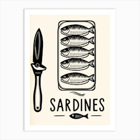 Sardines 21 Art Print