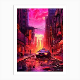 Apocalypse City 2 Art Print