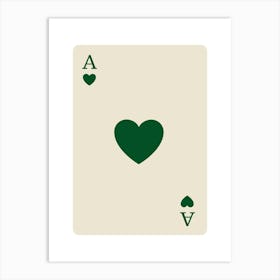 Ace Of Spades 1 Art Print