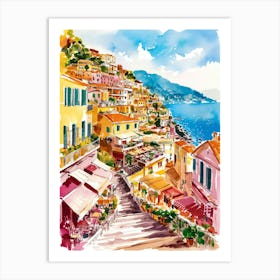 Positano 3 Art Print