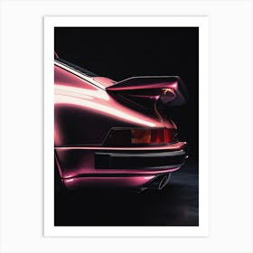 Porsche 911 Detail Art Print