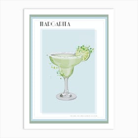 Margaritasplatter Art Print