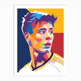 Arda Guler wpap art style Art Print