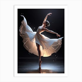 Ballerina 4 Art Print