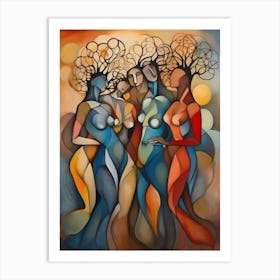 Women Of The Forest Art Print