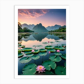 Lotus Art Print