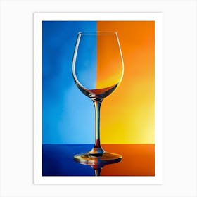 Wine Glass 2 Art Print