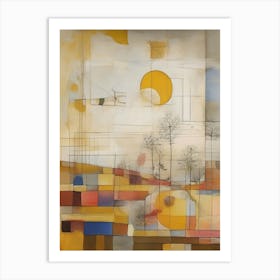 Abstract Landscape 6 Art Print