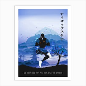 Isaac Netero 3 Art Print