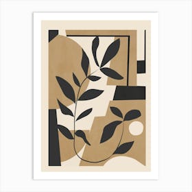 Abstract Foliage 2 Art Print