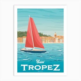 Saint Tropez France Art Print