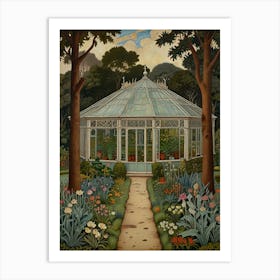 Garden In Bloom 1 Art Print