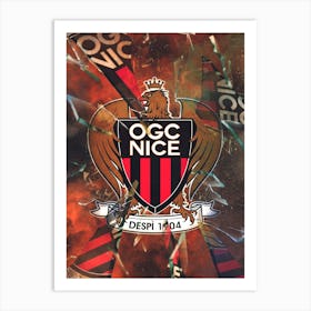 Ogc Nice Brokem Glass Art Print