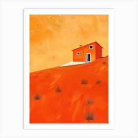 House In The Desert 1 Art Print