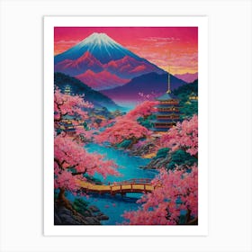 Mt Fuji 5 Art Print