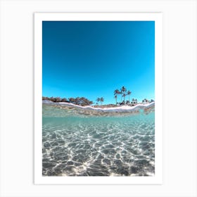 Paradise Beach Art Print