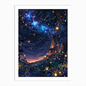 Night Sky 5 Art Print