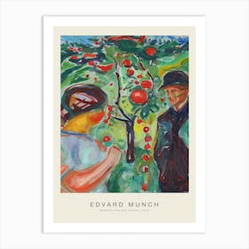 Beneath the Red Apples (Special Edition) - Edvard Munch Art Print