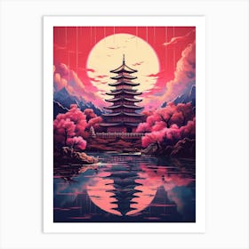 Pagoda 1 Art Print