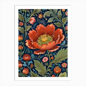 William Morris Russian Folk Art Art Print