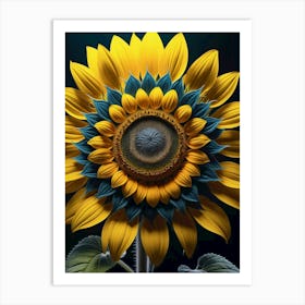 Sunflower 8 Art Print