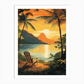 Anse Chastanet Beach St Lucia 2 Art Print