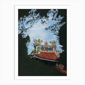 Guanyin Temple Art Print