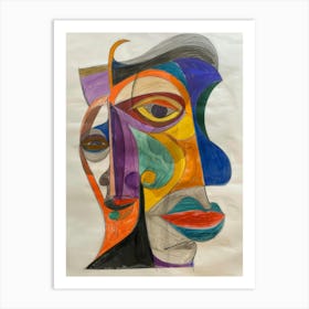 Portrait Of A Woman 215 Art Print