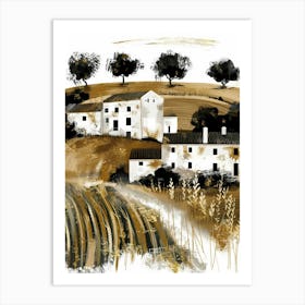 Farmhouse In Spain Art Print