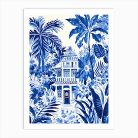 House In The Jungle Art Print