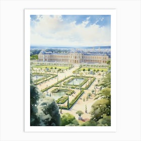 Gardens Of The Palace Of Versailles France  Art Print