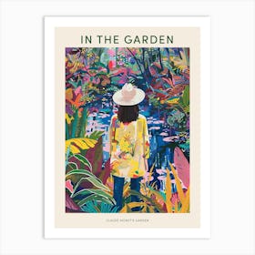 In The Garden Poster Claude Monet S Garden 3 Art Print
