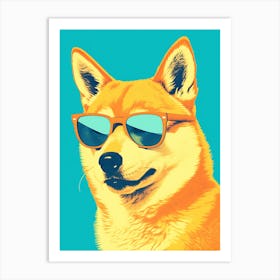 Shiba Inu 1 Art Print