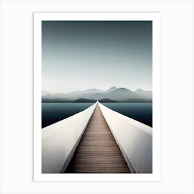 Bridge To The Sea Art Print